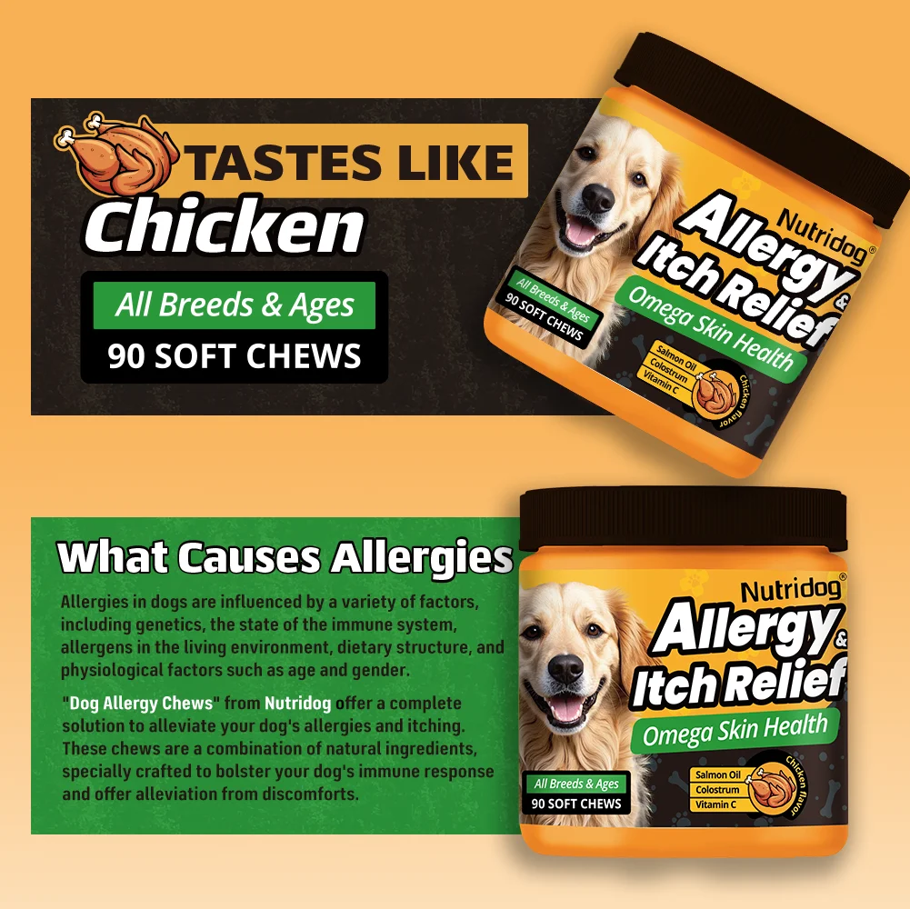NUTRIDOG Dog Allergy Itch Relief Chews - Image 7