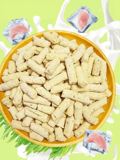 Cat Treats Hairball Support Teeth Cleaning