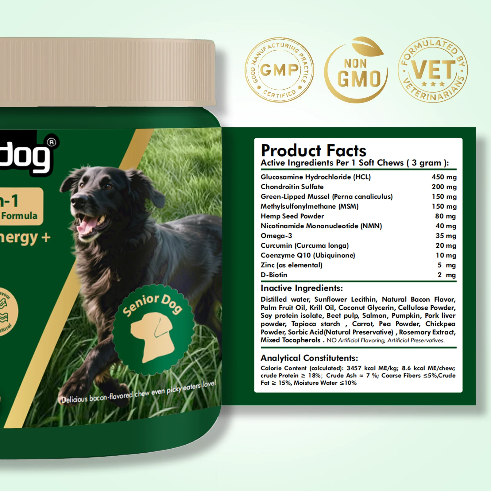 NUTRIDOG Senior Dog Vitamins Chews - Image 4