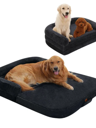 Foldable Dog Bed for Adult, Kids