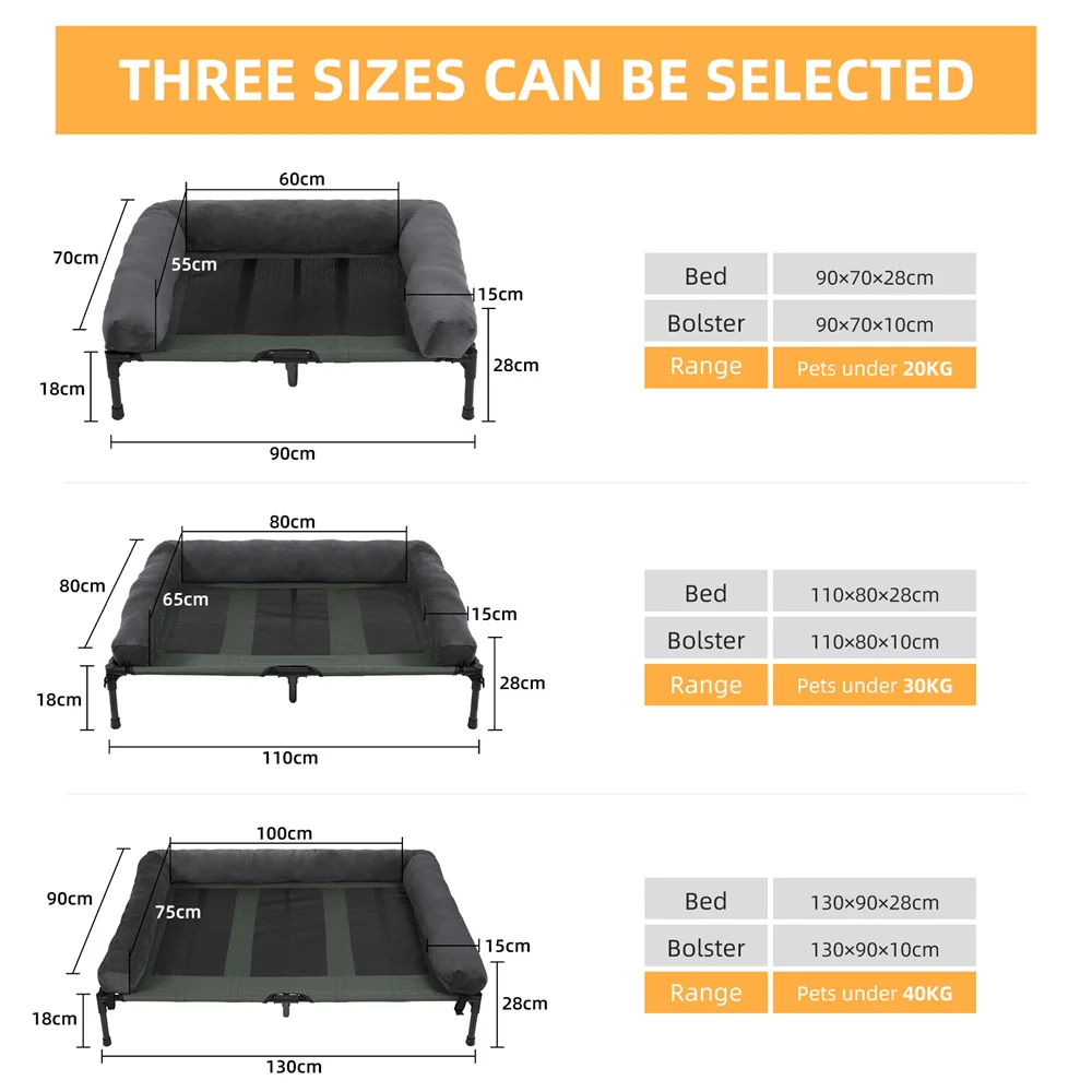 XXL XL Large Raised Dog Bed - Image 5