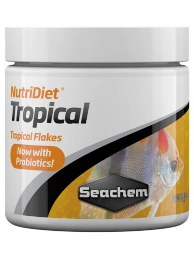 Seachem Laboratories NutriDiet Tropical Flakes Fish Food 1ea/0.5 oz