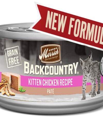 Merrick Cat Backcountry Kitten Pate 3oz. (24 Pack)