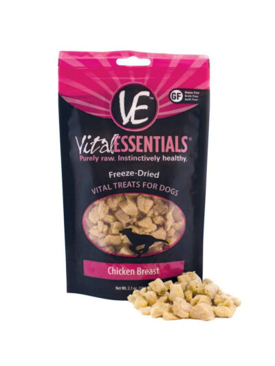 Vital Essentials Fd Vital Treats - Diced Chicken Breast 2.1oz.