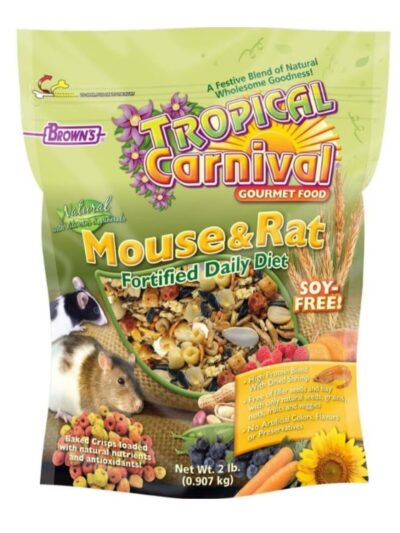 Tropical Carnival Natural Mouse & Rat Food 2 Lb