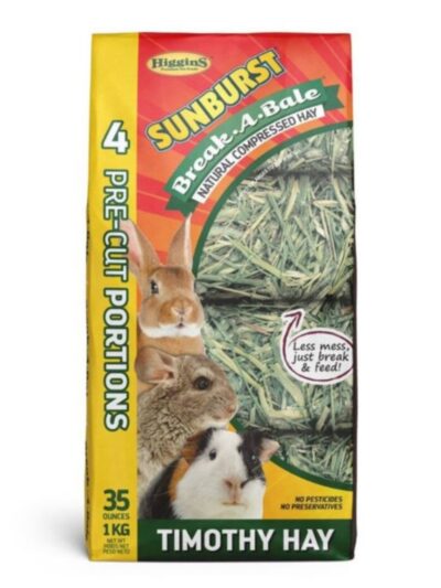 Higgins Sunburst Break-A-Bale Timothy Hay 35oz.