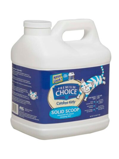 Premium Choice Litter Carefree Kitty Unscented All Natural Scoop Cat Litter 3ea/16 lb, 3 pk