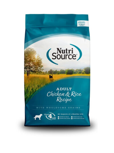 Nutrisource Dog Adult Chicken & Rice 15Lb