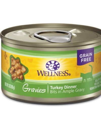 Wellness Cat Complete Health Gravies Turkey Dinner 3oz. (Case of 12)