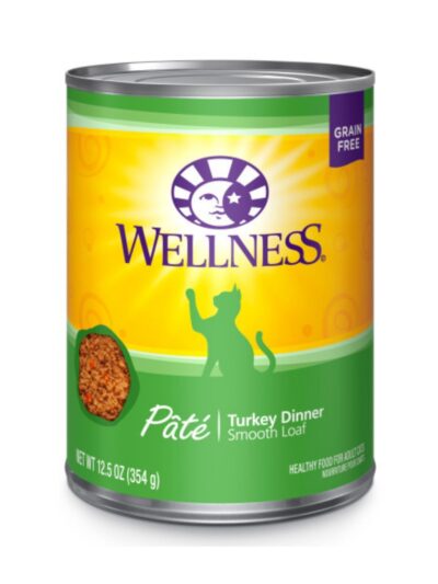 Wellness Cat Complete Health Grain-free Turkey Pate 12.5oz. (Case of 12)