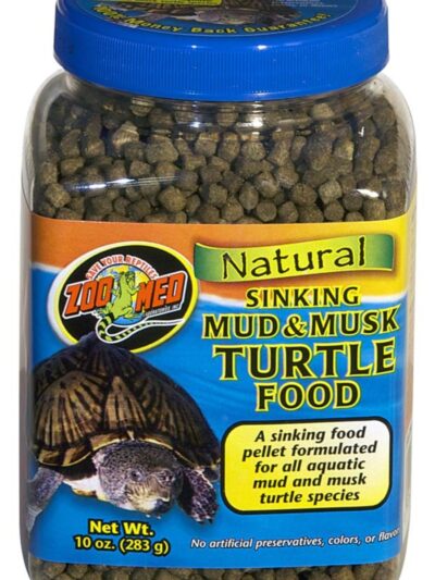 Zoo Med Natural Sinking Mud & Musk Turtle Dry Food 1ea/10 oz