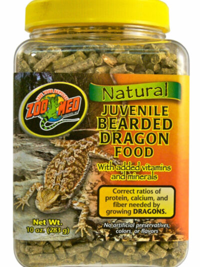 Zoo Med Natural Juvenile Bearded Dragon Dry Food 1ea/10 oz