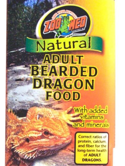Zoo Med Natural Adult Bearded Dragon Dry Food 1ea/20 oz