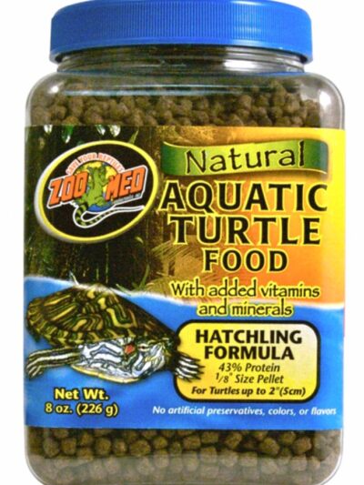Zoo Med Aquatic Turtle Micro Pellet Hatchling Food 1ea/8 oz