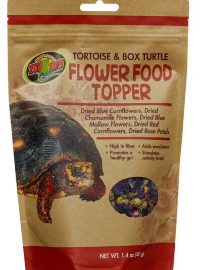 Zoo Med Tortoise  Box Turtle Flower Food Topper 1ea/1.4 oz