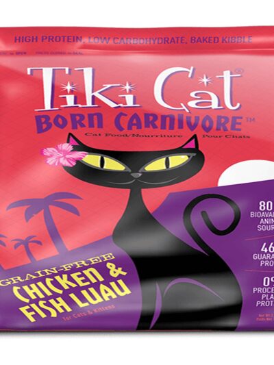 Tiki Pets Cat Carnivore Luau Chicken Fish 5.6 Lbs