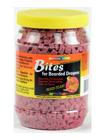 Nature Zone Bearded Dragons Bites Gel Food 1ea/24oz.
