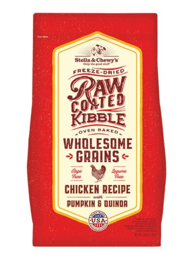 Stella & Chewy's Dog Wholesome Grain Raw Coated Chicken 22Lb