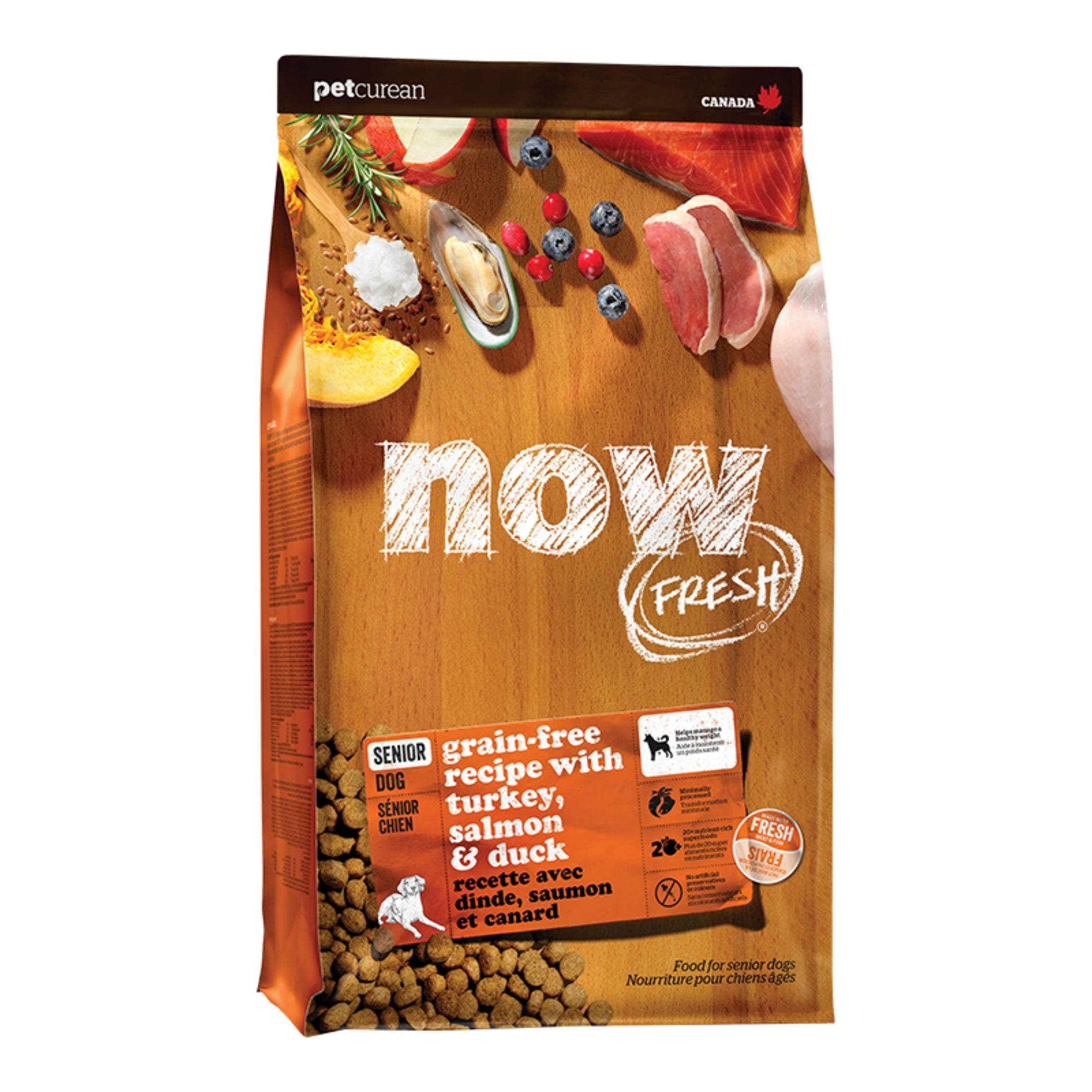 Now Fresh Dog Grain Free Senior Turkey 22Lb