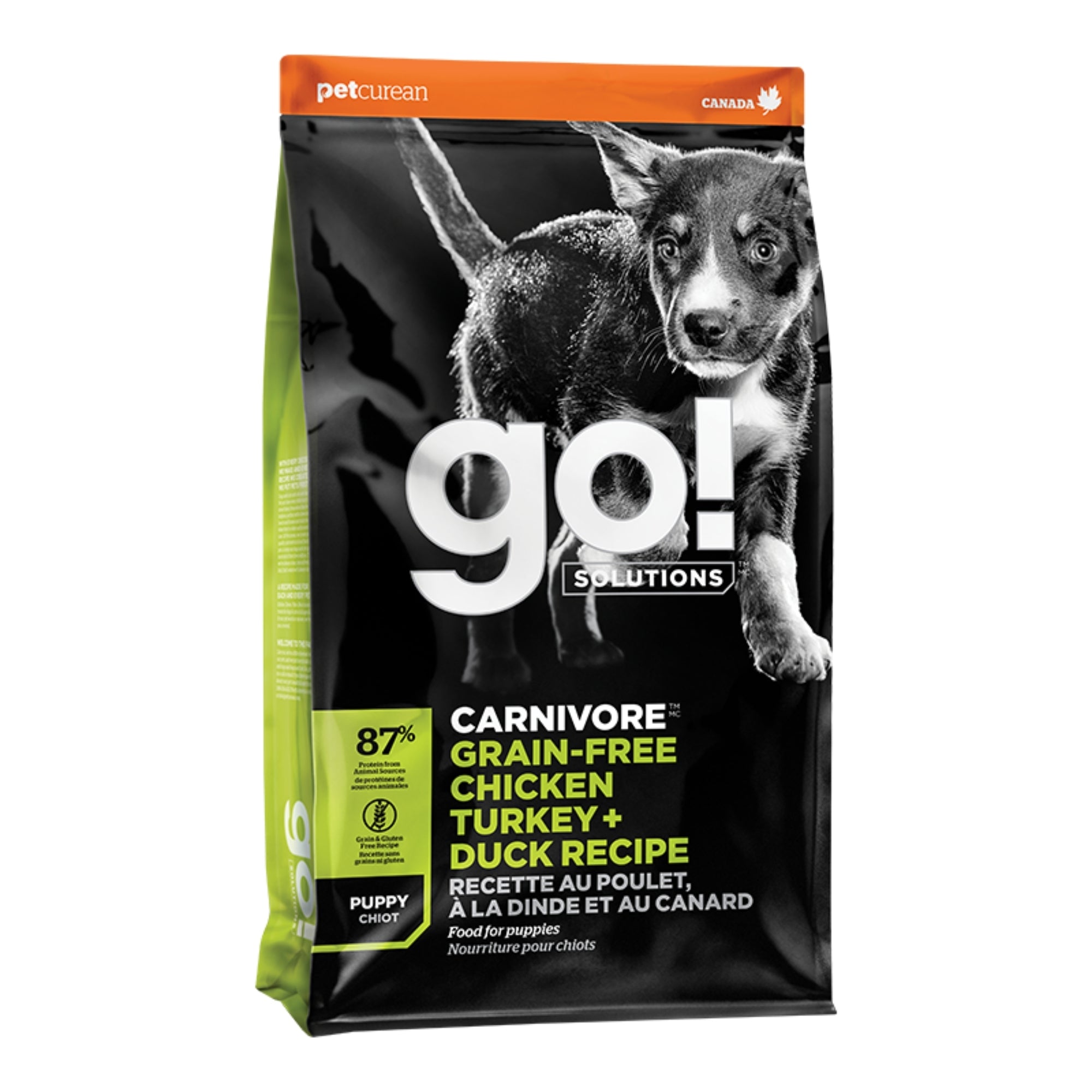 Go! Dog Carnivore Grain Free Puppy Chicken, Turkey & Duck 3.5Lb
