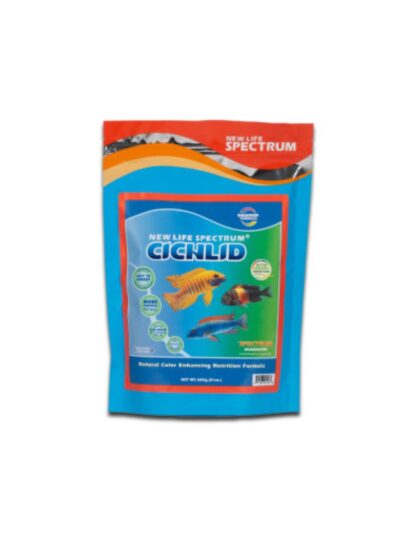 New Life Spectrum Color Enhancing Fish Food for Cichlids 1ea/1 mm, Regular, 600 g