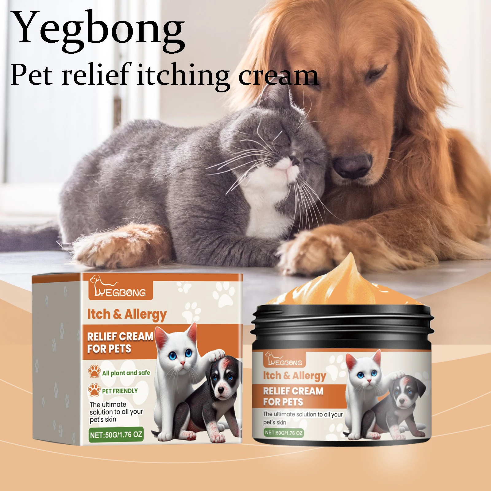 Yegbong Pet Relief Itching Cream