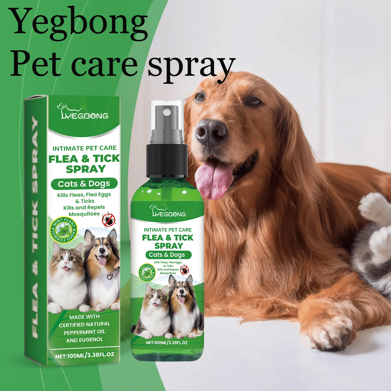 Yegbong Pet Insect Repellent Spray