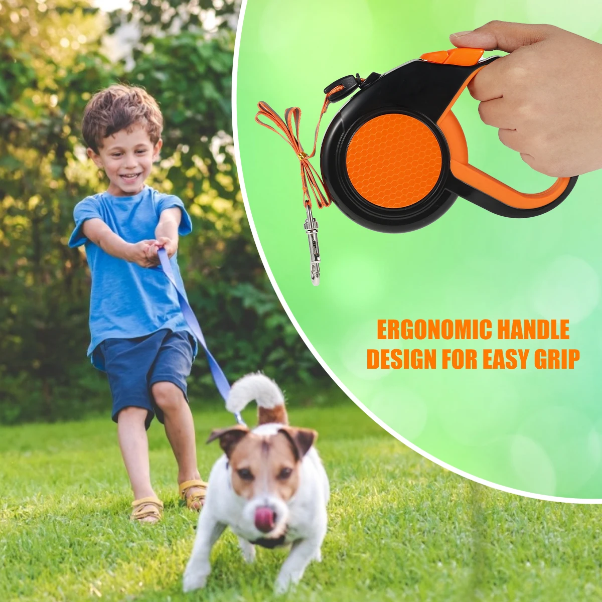 8M Retractable Dog Lead Heavy Duty - Image 2