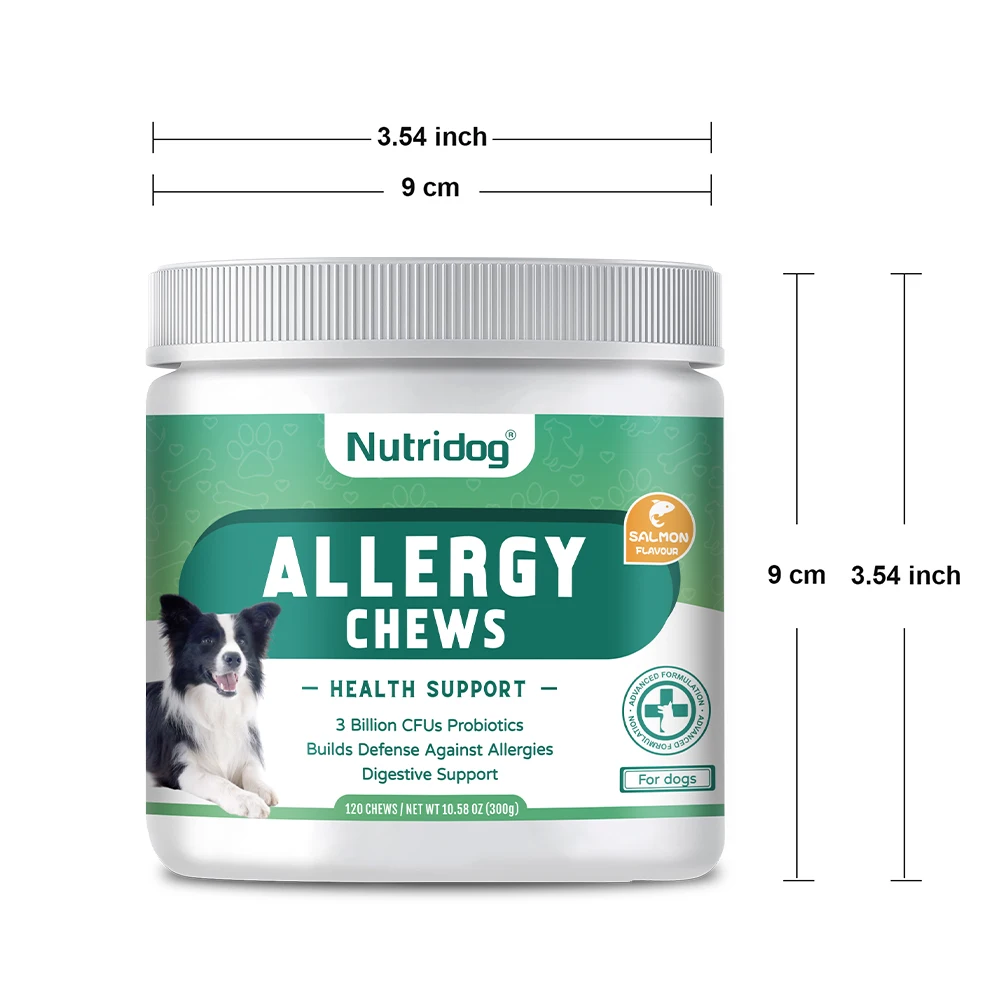 NUTRIDOG Dog Anti-Allergy Chews Salmon - Image 2