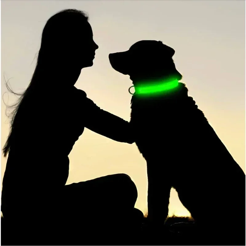 LED Glowing Dog Collar Adjustable Flashing - Image 19