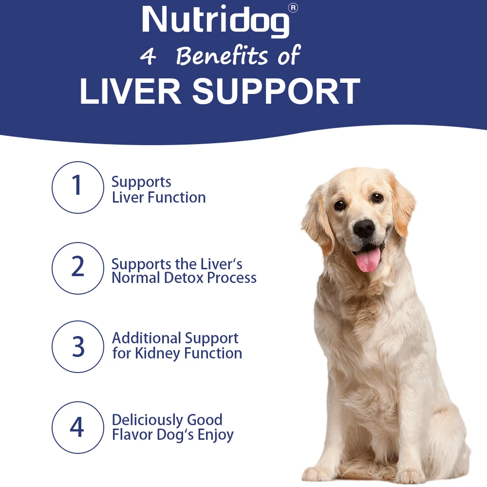 NUTRIDOG Dog Liver Support Chews - Image 6