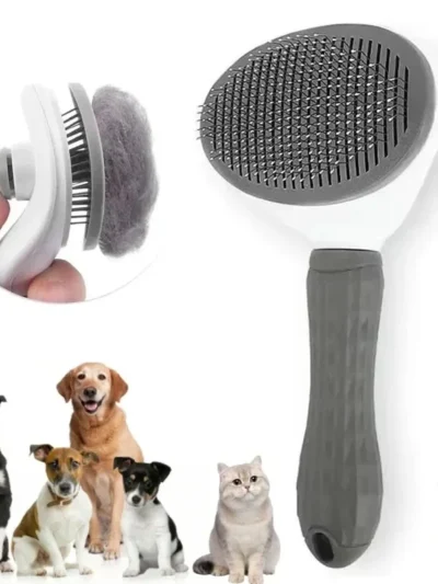 Pet Brush Comb Self Cleaning