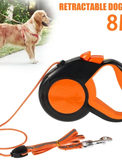 8M Retractable Dog Lead Heavy Duty