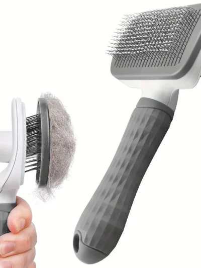 1pc Gentle Dog & Cat Grooming Brush