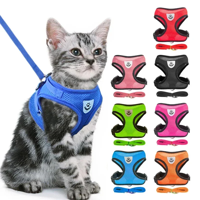 Cat/Small Dog Harness Vest Leash