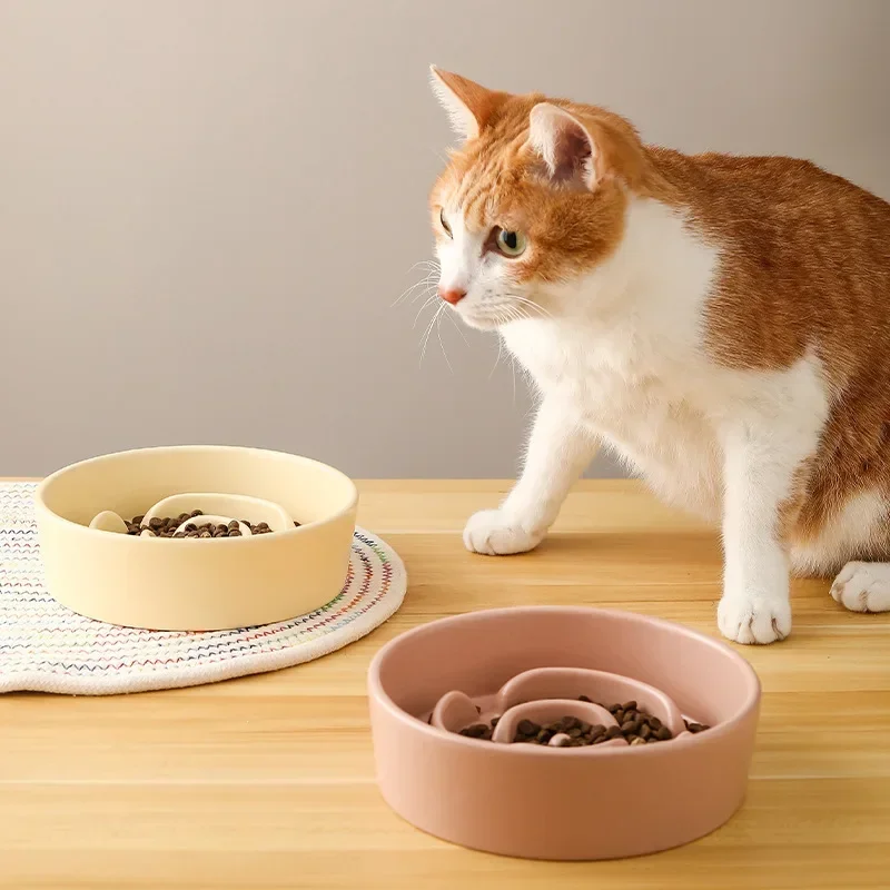 Ceramic Pet Cat Dog Bowl Anti-choke - Image 3