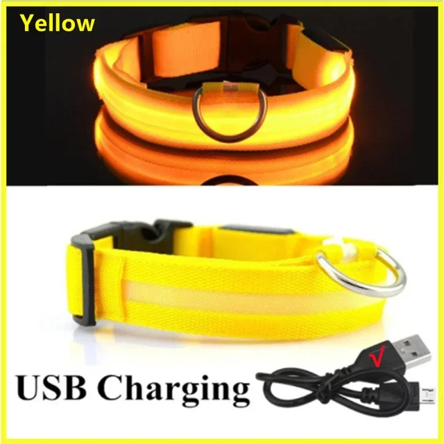 LED Glowing Dog Collar Adjustable Flashing - Image 11