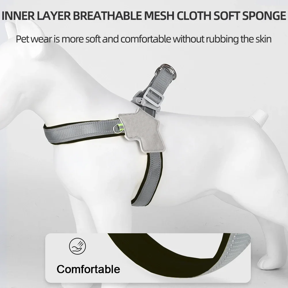 Dog/Cat Harness Adjustable Reflective - Image 4