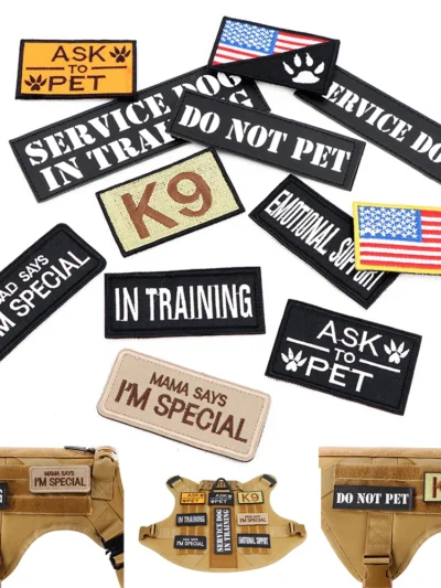 12 Pieces Tactical Patch Bundle