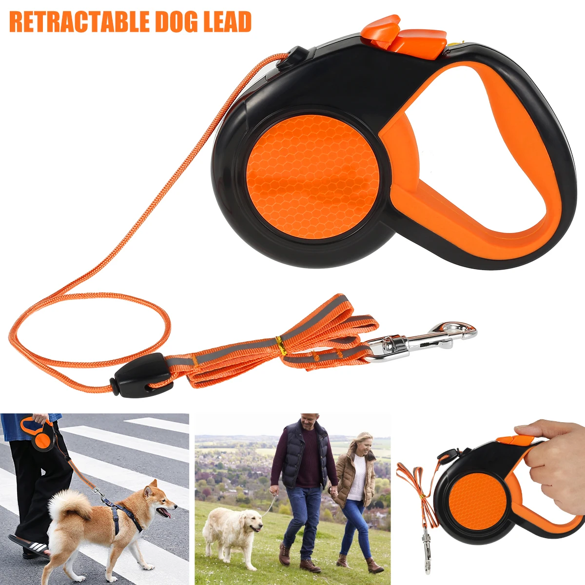 8M Retractable Dog Lead Heavy Duty - Image 8