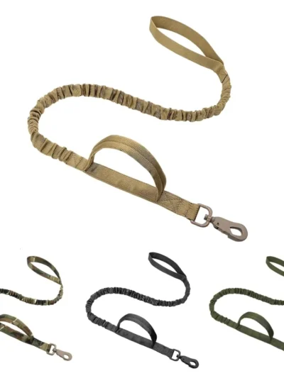 Military Dog  Adjustable Leash Quick Release