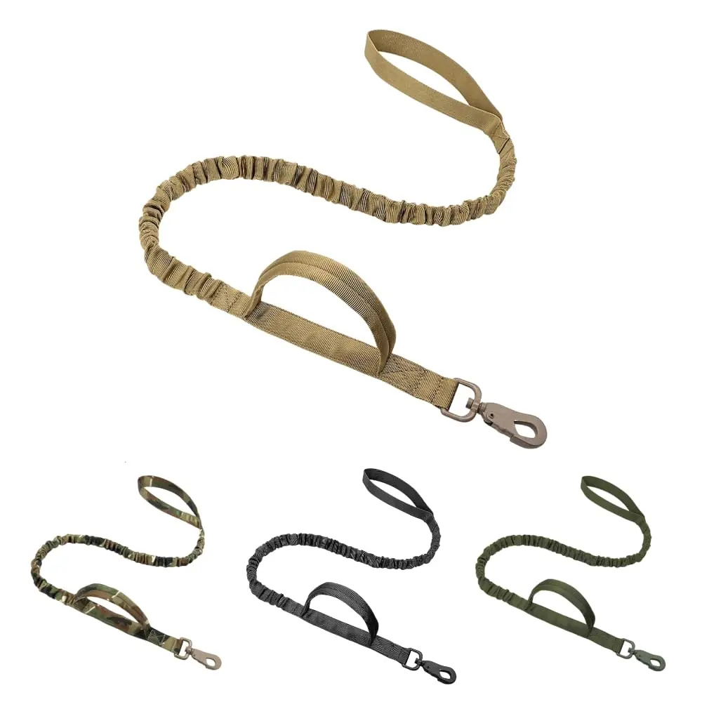 Military Dog Adjustable Leash Quick Release