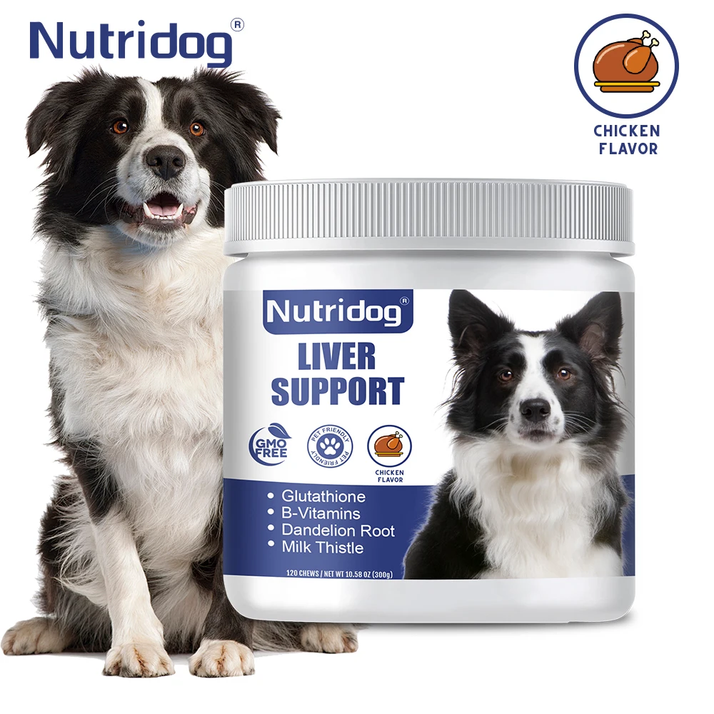 NUTRIDOG Dog Liver Support Chews