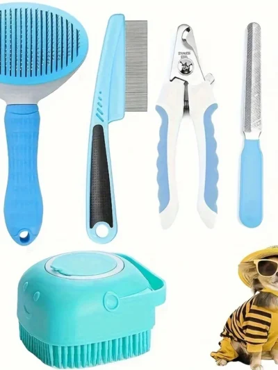 7 Pack Pet Grooming Set