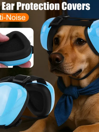 Calming Earmuffs for Cats and Dogs