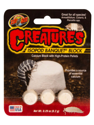 Zoo Med Creatures Isopod Banquet Block 1ea/SM