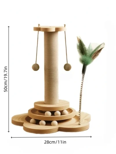 1pcs cat scratch board rotating platform