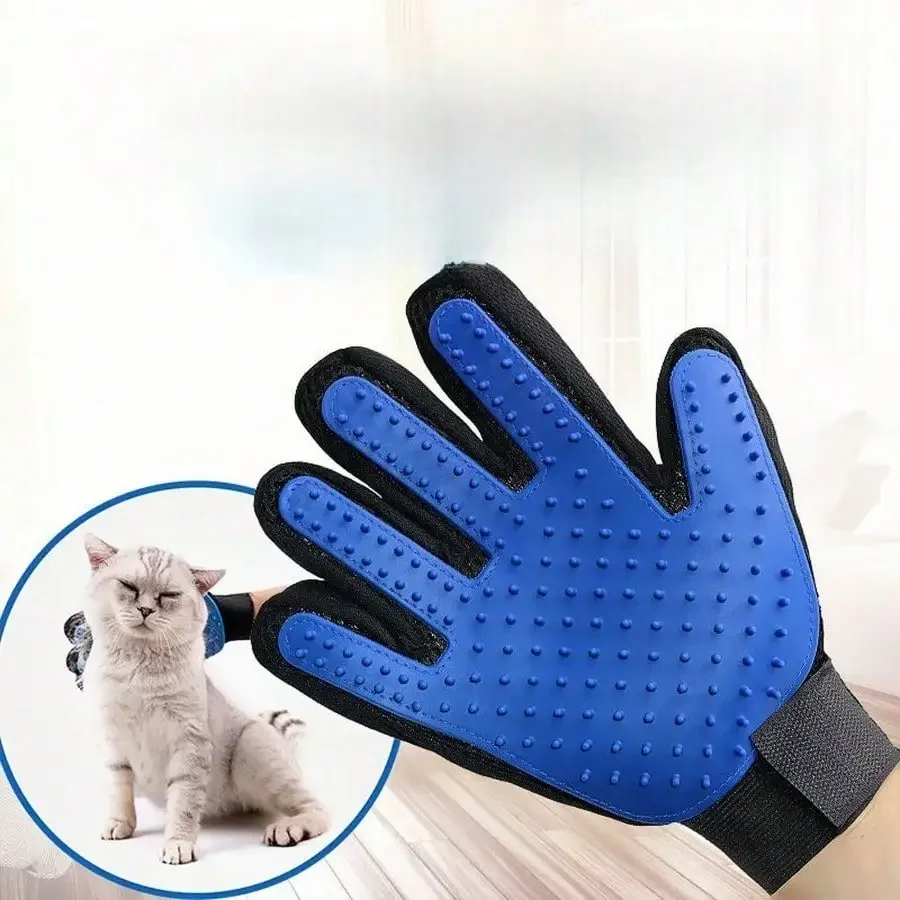 Pet Grooming Gloves for Cats and Dogs - Image 2