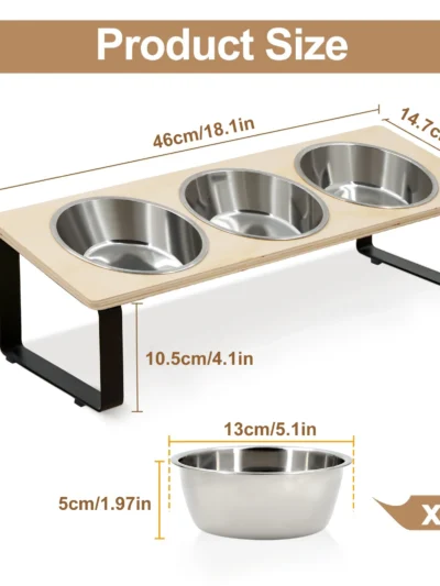 Elevated Bowls Feeder Watering