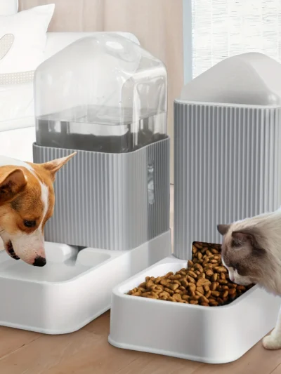 3.5L Automatic Dog/Cat Feeder And Water Dispenser